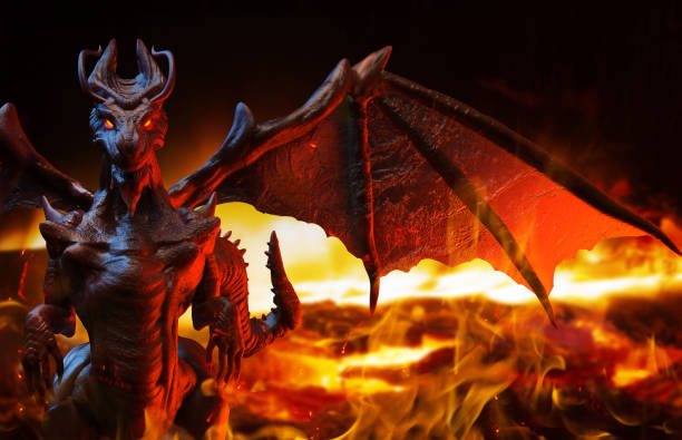 istock 3d render illustration of dragon fantasy creature. 1298002137