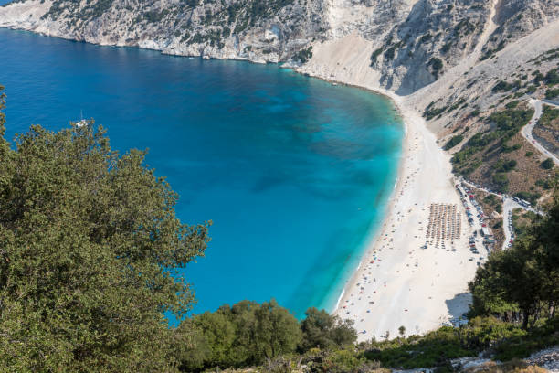 istock Mirtos beach in Kefalonia Greece 1298007678
