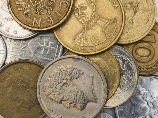 istock Abstraction, background image, money signs. 1298018878