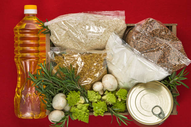 istock Set of various groceries. 1298025283