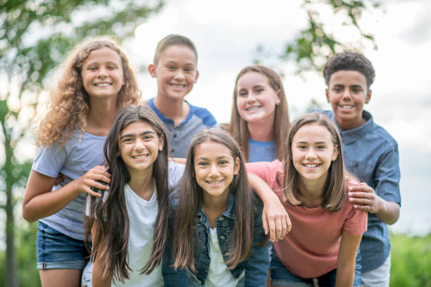 istock Multi ethnic group of teenagers 1298031199