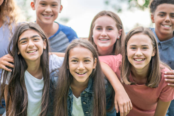 istock Multi ethnic group of teenagers 1298031229