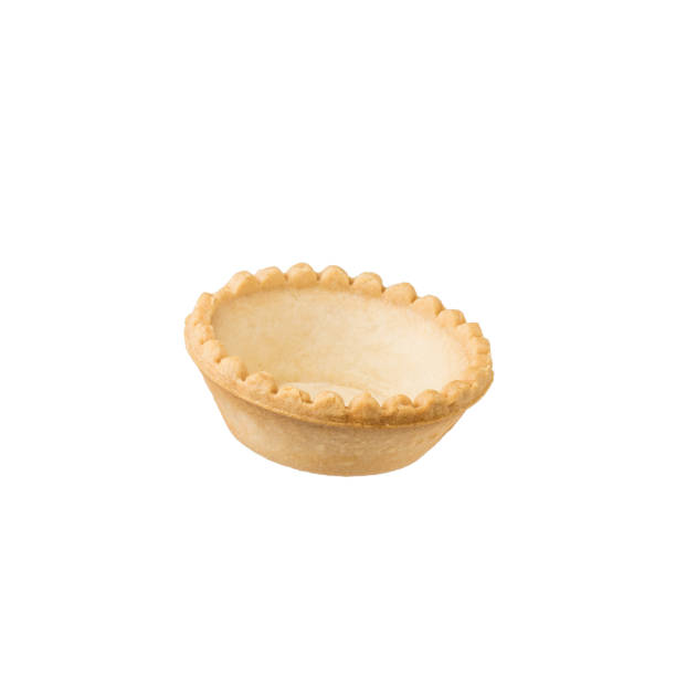 istock Large empty tartlet isolated on a white background. 1298054374