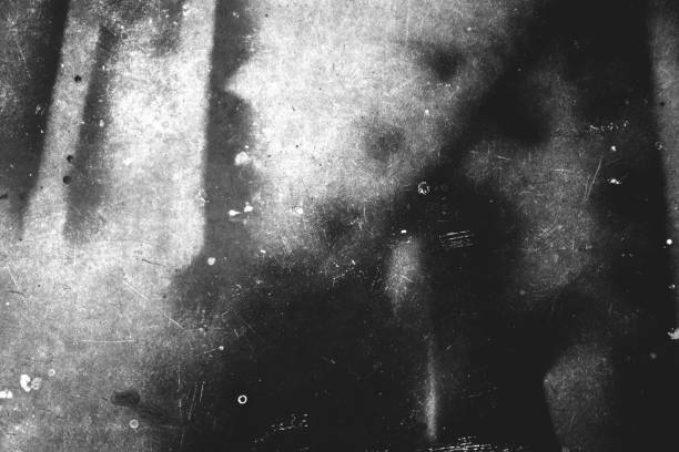 istock Photo of scratched surface texture black and white colors 1298058885