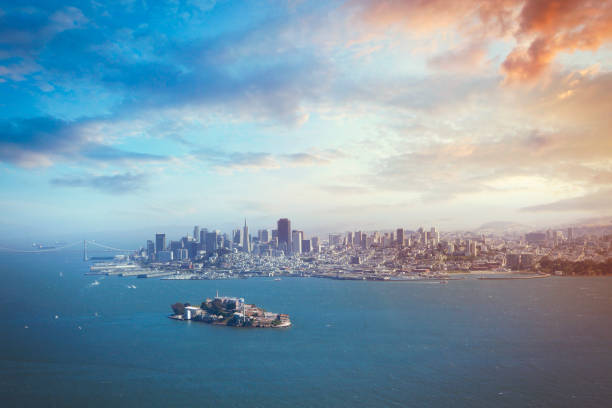 istock San Francisco and Alcatraz island aerial view 1298075277