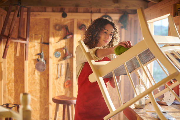 istock restoring furniture in the garden workshop 1298094246