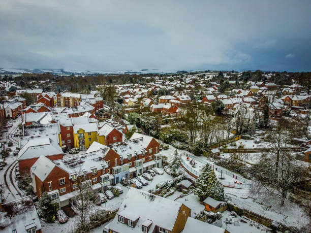 istock Snow over Wantage in Oxfordshire. 24 January 2021 1298097611