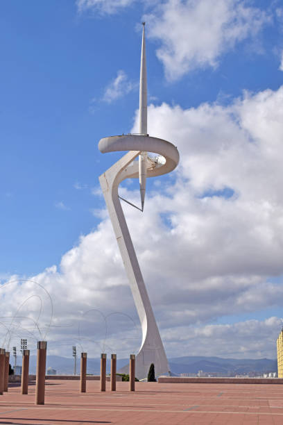 istock Telecommunications Tower in Barcelona 1298105382