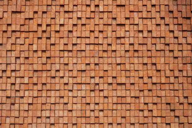 Backgrounds of brick wall design for decoration. stock photo