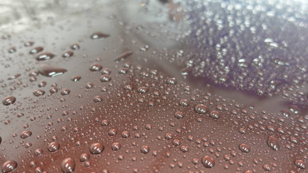 istock Water drops on the car body 1298113670