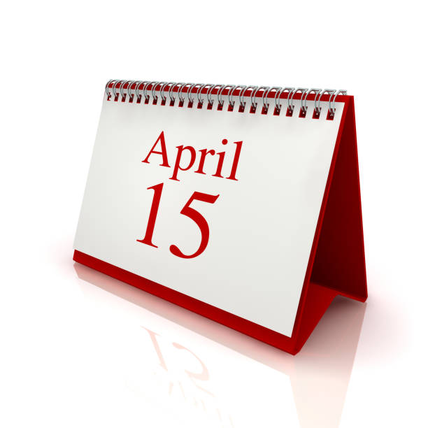 istock Tax day April 15 calendar 1298114441