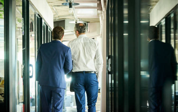 istock Heading for a meeting together 1298120240