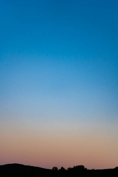 istock Colorful clear sky without cloud at twilight time before sunrise, clear morning sky before sunrise. Colorful clear sky with no clouds at dusk after sunset 1298126680