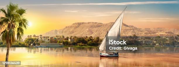 Great Nile In Aswan Stock Photo - Download Image Now - Nile River, Egypt, Cruise - Vacation