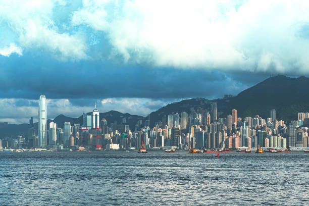istock Hong Kong skyscraper, China 1298141999