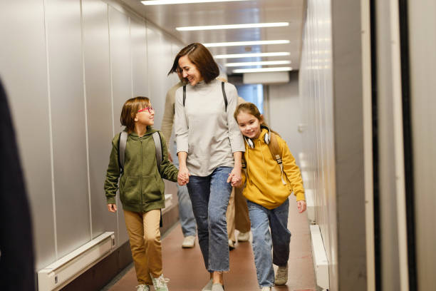 istock Happy family going to vacation 1298142191