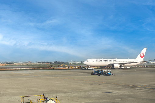 Sydney  Airport, Australia – November 12 2023 Kalitta Air Boeing 747 departing