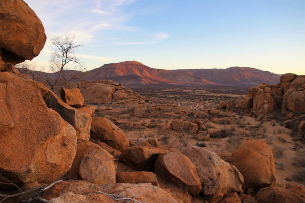 monti erongo - namibia, africa - erongo foto e immagini stock