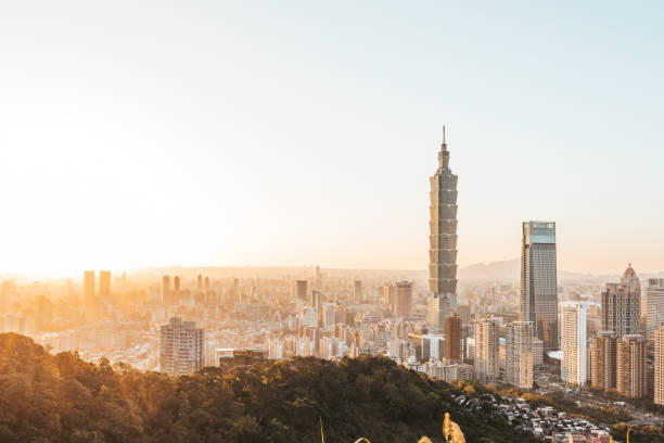 istock Taipei downtown business district 1298146228