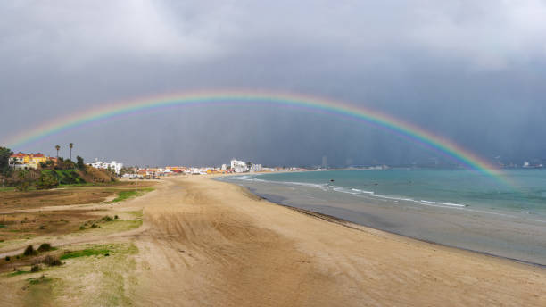 Rinconcillo beach in Algeciras (panoramic)
