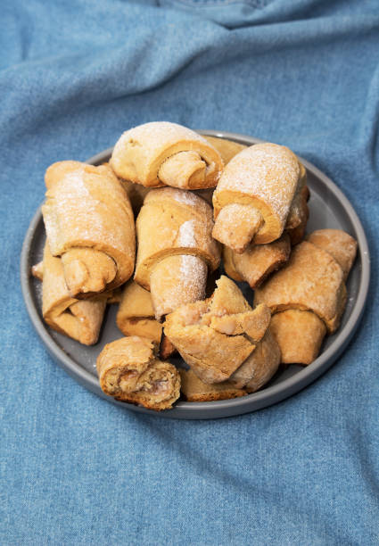 istock Traditional holiday cookie, Bagels, Croissants 1298148755