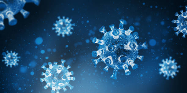istock Virus or bacteria background. Viral infection concept. 1298148830