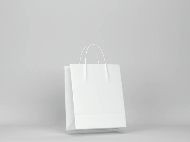istock Blank shopping bag mockup 1298151760