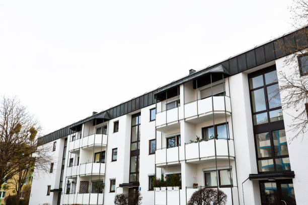 istock Apartment buildings, condominiums in Germany 1298152748