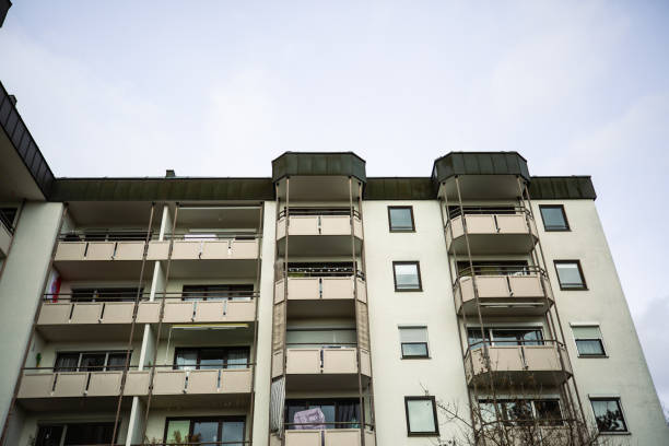 istock Apartment buildings, condominiums in Germany 1298152900