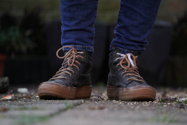 istock Old shoes / Old shoes 1298156947