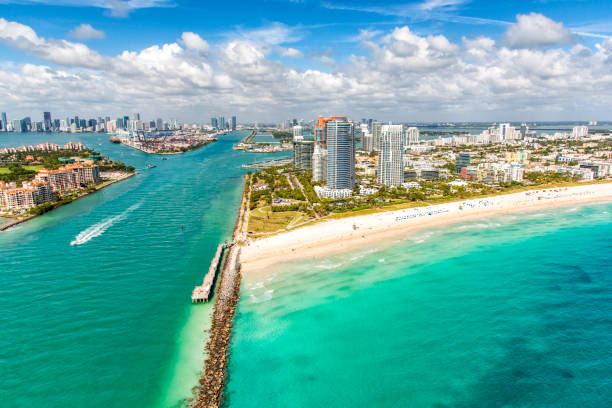 istock Miami Skyline Aerial 1298157915