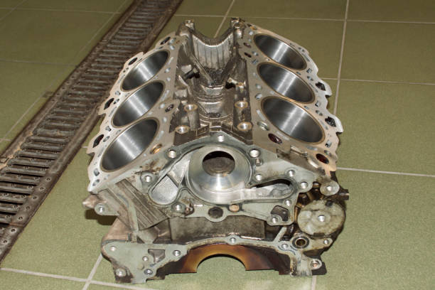 istock The engine block is lying on the floor 1298160919