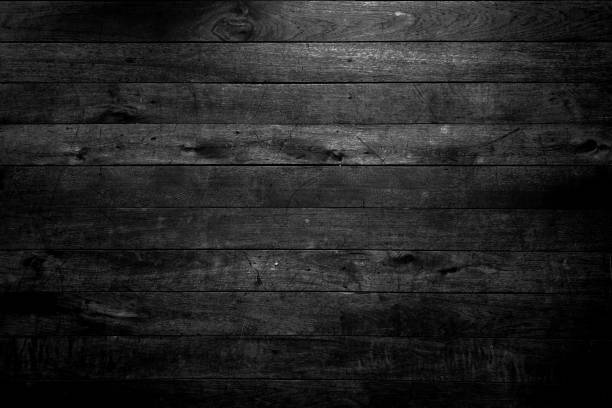 istock Pattern of black wooden texture background,Nature wall background,Black background 1298171164