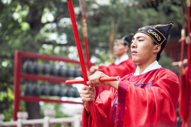 繁体字中国語のパフォーマンス - performer theatrical performance stage china ストックフォトと画像