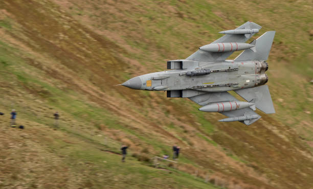 istock Combat aircraft Mach Loop Wales U.K 1298181314