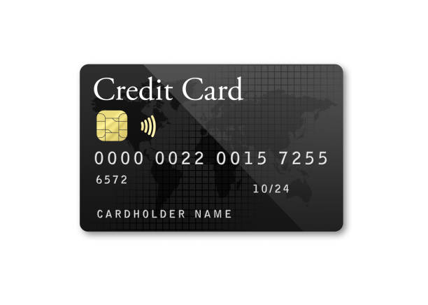 istock Mockup Black Credit Card on White Background 1298192493