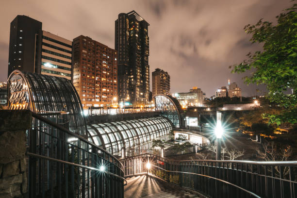 istock Daan Park park station in Taipei 1298192523