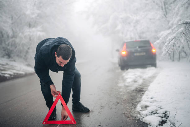 istock Oh no, my car broke down! 1298199263