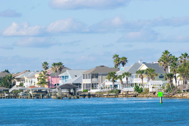 istock Waterfront Homes in Florida near St. Augustine 1298201438