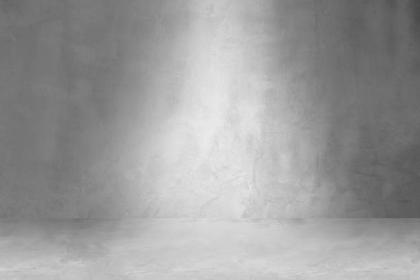 istock Blank Grungy and Smooth Floor Concrete and Wall, Empty Abstract background, Mock up 1298202215