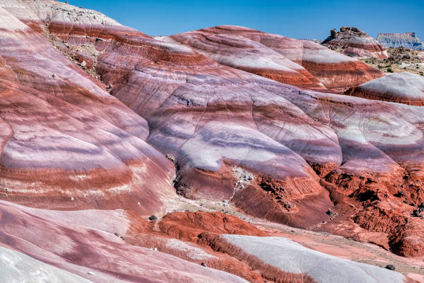 View in Capitol Reef National Park View in Capitol Reef National Park near Torrey, Utah capitol reef national park stock pictures, royalty-free photos & images