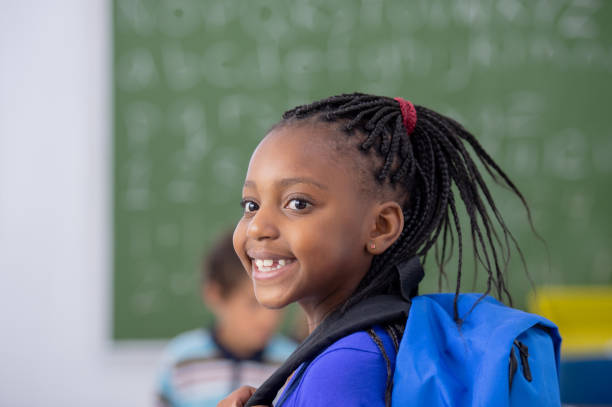 istock Super cute school girl 1298212636