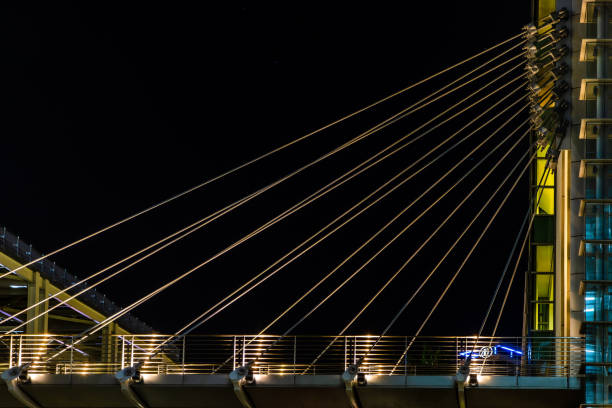 istock Urban suspension bridge 1298219289