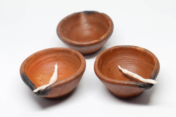istock Diya or clay lamps 1298227976