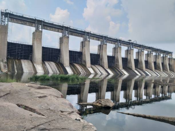 istock Manjeera dam gates 1298232934