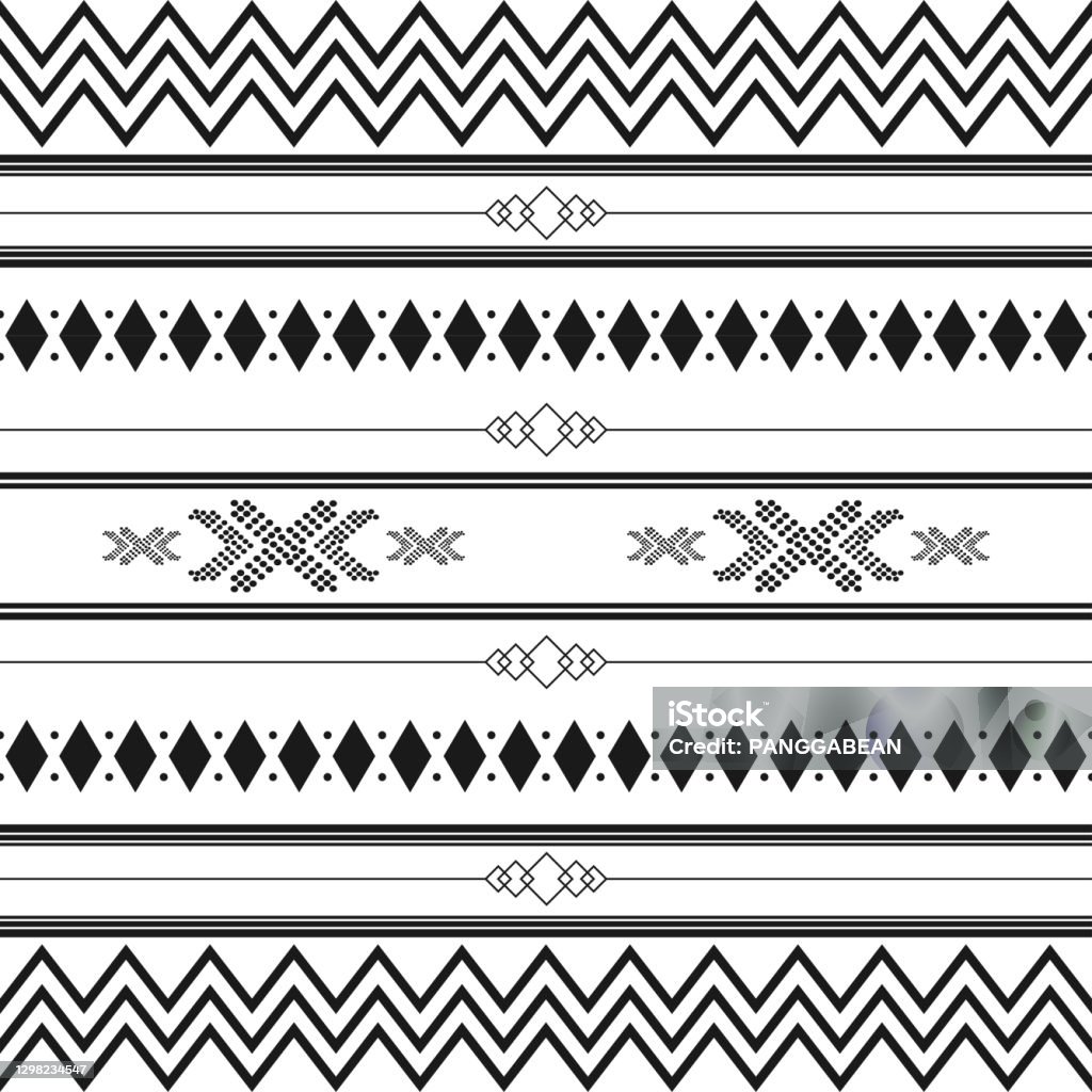 Black And White Tribal Ethnic Pattern With Geometric Elements Traditional African Mud Cloth Tribal Design Fabric Or Home Wallpaper Design Stock Illustration - Download Image Now - iStock Black And White Tribal Ethnic Pattern With Geometric Elements Traditional African Mud Cloth Tribal Design Fabric Or Home Wallpaper Design Stock Illustration - Download Image Now - iStock