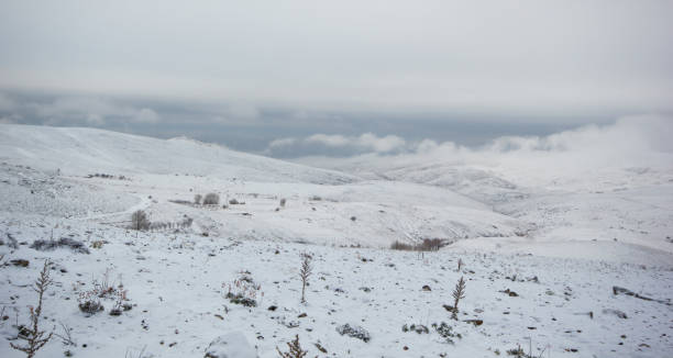 istock Snowy mountains. Beautiful nature view. 1298239794