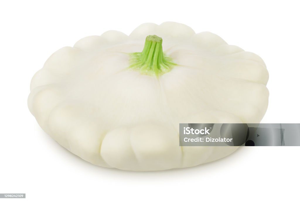 흰색 배경에 고립 된 신선한 전체 흰색 여름 스쿼시 0명에 대한 스톡 사진 및 기타 이미지 - 0명, 1, 가리비 - iStock