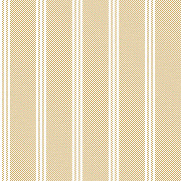 Stripe pattern. Seamless vertical lines background graphic in gold and white for spring, summer, autumn dress, bed sheet, trousers, shirt, wallpaper, or other modern fashion or home fabric design. Stripe pattern. Seamless vertical lines background graphic in gold and white for spring, summer, autumn dress, bed sheet, trousers, shirt, wallpaper, or other modern fashion or home fabric design. spring fashion stock illustrations