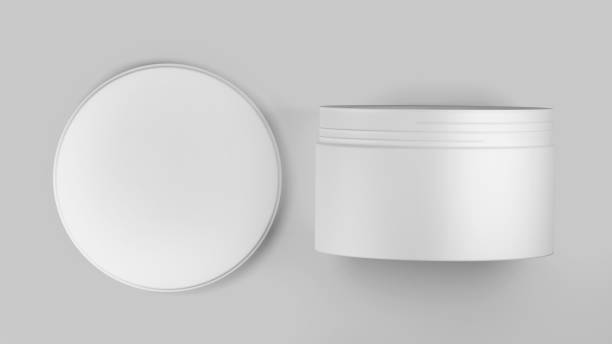 istock White Vinyl Record Mockup, Blank record album with disk 3d rendering isolated on light background 1298247890